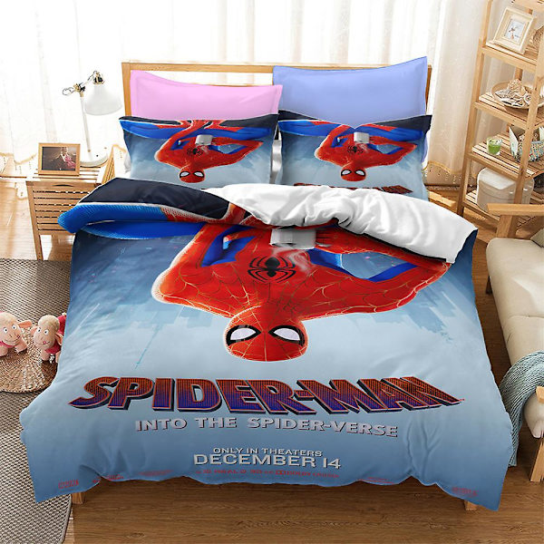 Bp10384# Sengetøj Spider-man Kollektion Størrelse Tredelt dyne