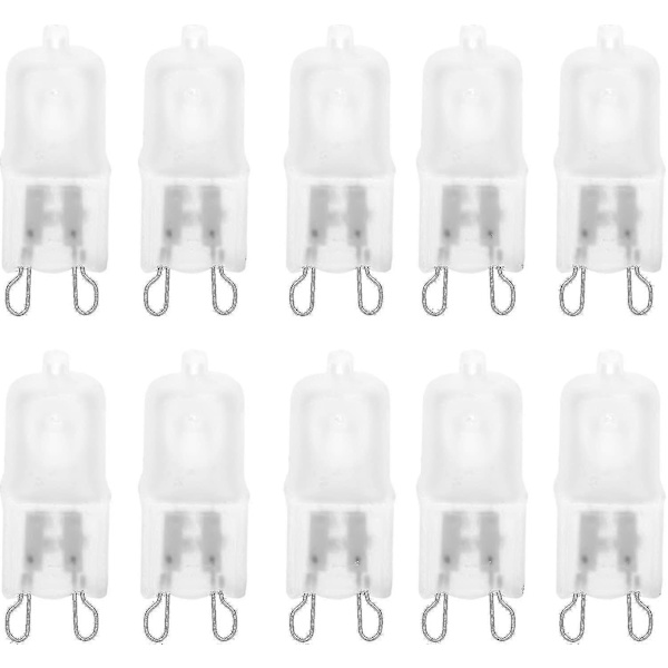 10 stk. G9 220v 40w Halogenpære Lysstift Lampe