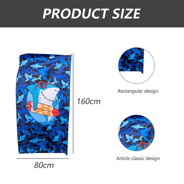 Microfiber Beach Towel For Adults - Oversized Travel Beach Towel, 80*160cm Quick Dry Pool Towels