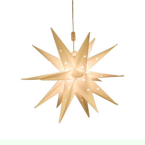 3D Star Light 45cm including cable LED lamp Christmas decoration battery compartment