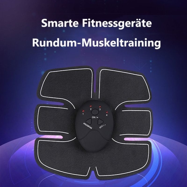 Muskelstimulator, Professionell Elektrisk EMS Träningsenhet, USB-laddningsbar