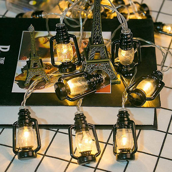 Led lysguirlande Ramadan Festival Retro Kerosinelampe