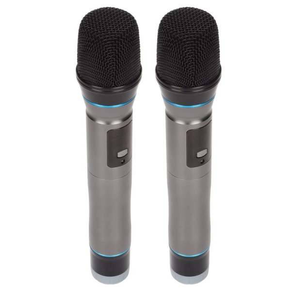 UHF trådløs mikrofon dobbel håndholdt mikrofon med