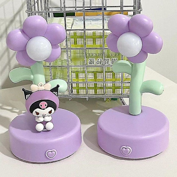 Jade Laurel Hund Nattlampa Sanrio Solros Bordslampa