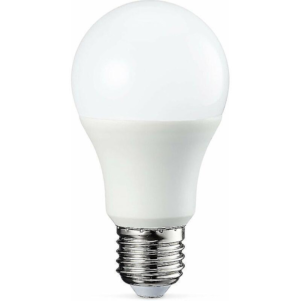 E27 A60 LED-lamppu kierrekannalla, 9 wattia, viileä valkoinen - 2 kpl