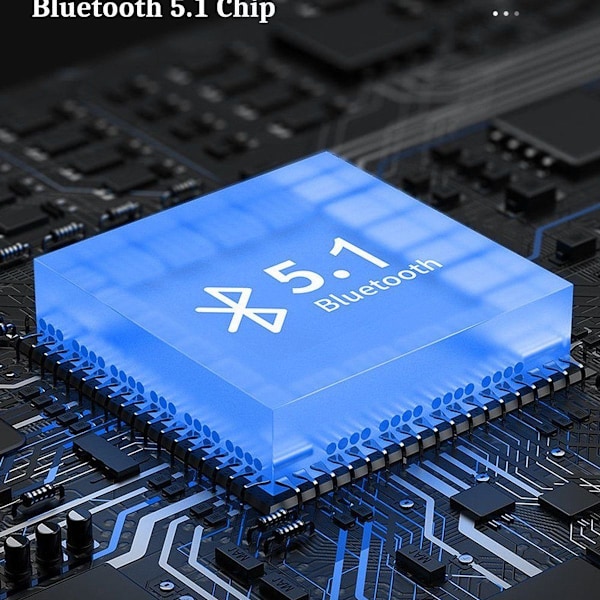 Bluetooth 5.1 -kuulokkeet urheiluun, vedenpitävät langattomat nappikuulokkeet
