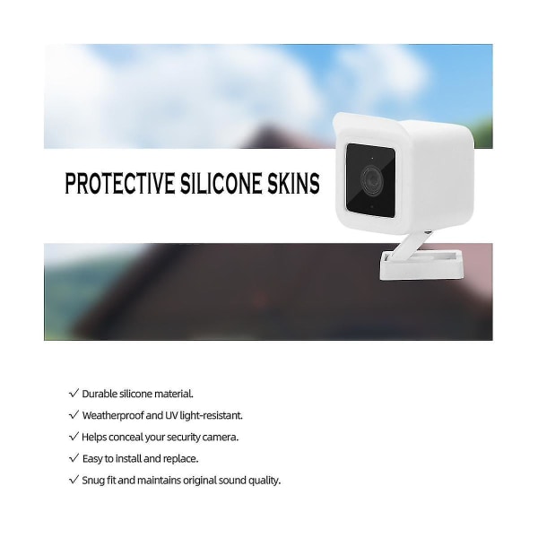 2 st Silic Case för Cam V3 Camertective Cover Tillbehör