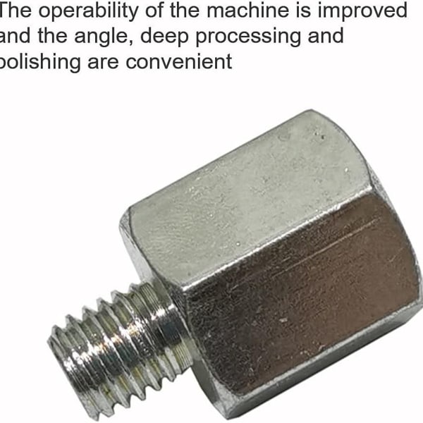 M10 M14 adapter vinkelsliber polermaskine tap interface konverter stik