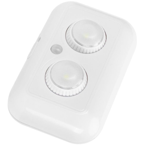 2LED rörelsedetektorljus, trådlös infraröd PIR bilsensor