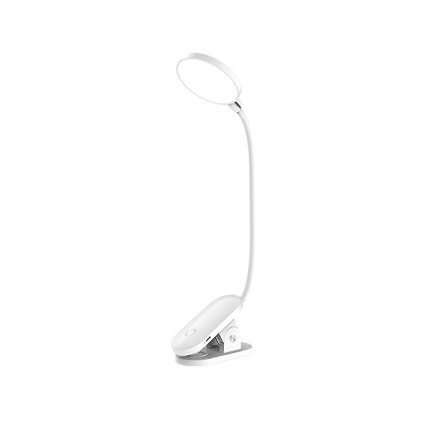 Led Dimbar Tricolor Temperatur Studie Clip-on Bordslampa 1500mAh Laddningsbar LED Bordslampa Kompatibel Med
