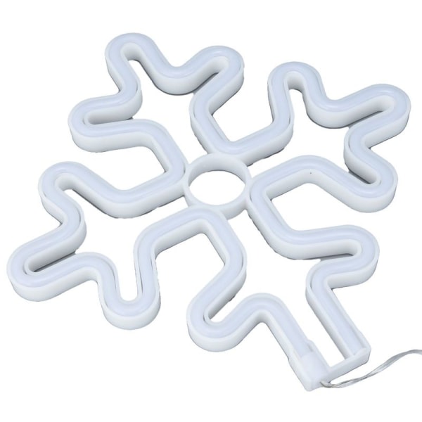 70 tommer neon skilt romantisk jul snefnug batteri USB