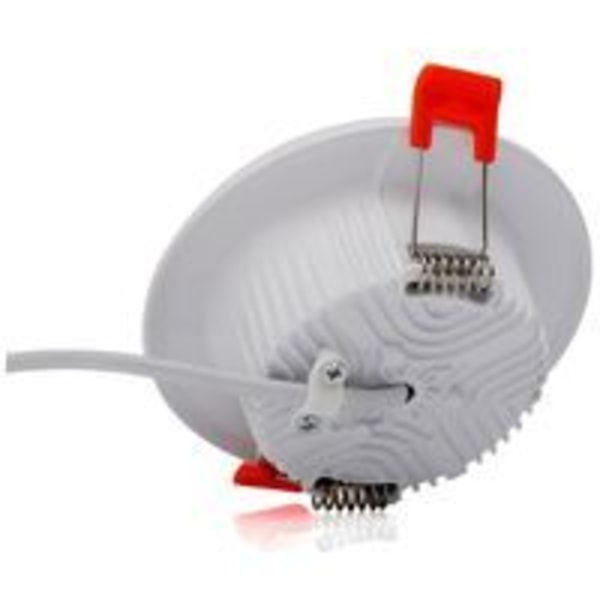Sæt med 5 dæmpbare LED-indbyggede spotlights, ultraflade 6W indbyggede loftslamper til badeværelse, stue