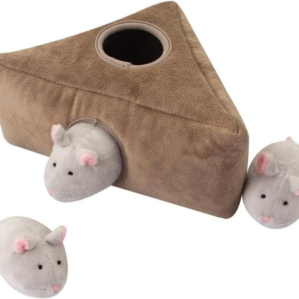 Pipig hund leksak hållbar interaktiv mus