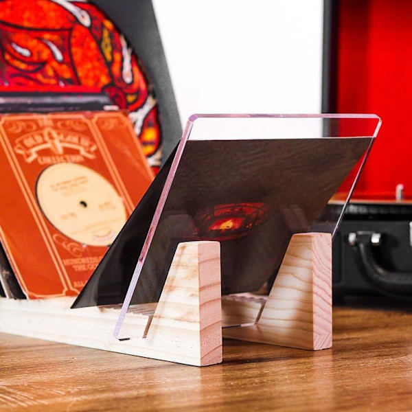 Plateholder for vinylplater - stabler opptil 50 album