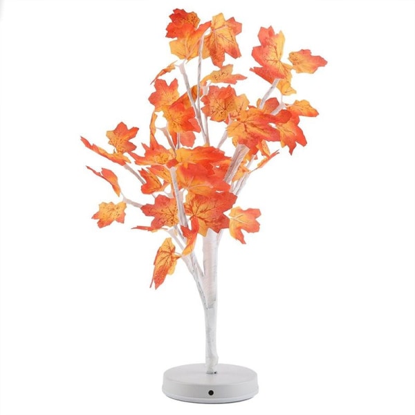 24 LED 4,5V 3W Kunstig Maple Leaf Design Fairy Tree
