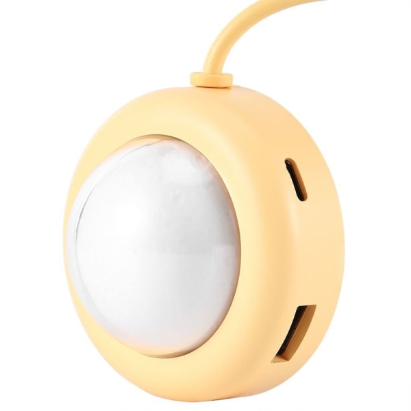 USB-keskitinsovitin 4-porttinen monitoiminen LED-valo