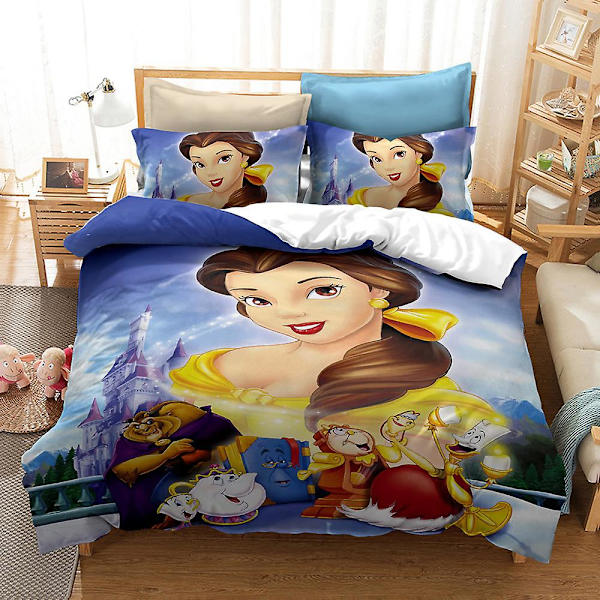 Bp12355# Sängkläder Kit Princess Series Storlek Tre Delar Quilt Cover