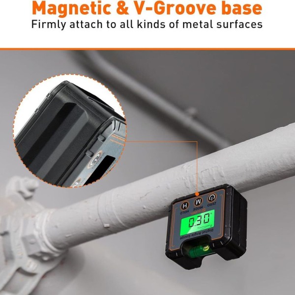 Digital protractor inclinometer, inclinometer, elektronisk vattenpass med