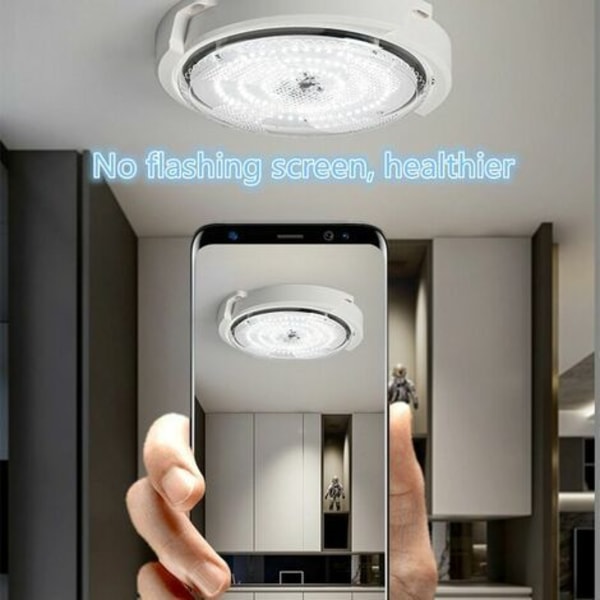 Smart innendørs solcelle taklampe IP66 solcelle hagelys utendørs linjekorridorlys for hagedekorasjon (svart) 65W