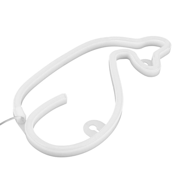 Neon Lys Hval Form LED Neon Skilt Lampe Hjem Soveværelse