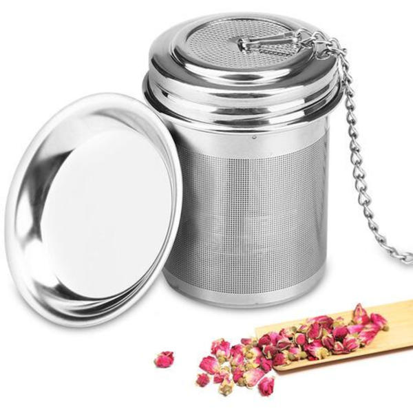 Tee-infuusori ja keittiöinfuusori, erittäin hienosilmäiset teepallosiivilät