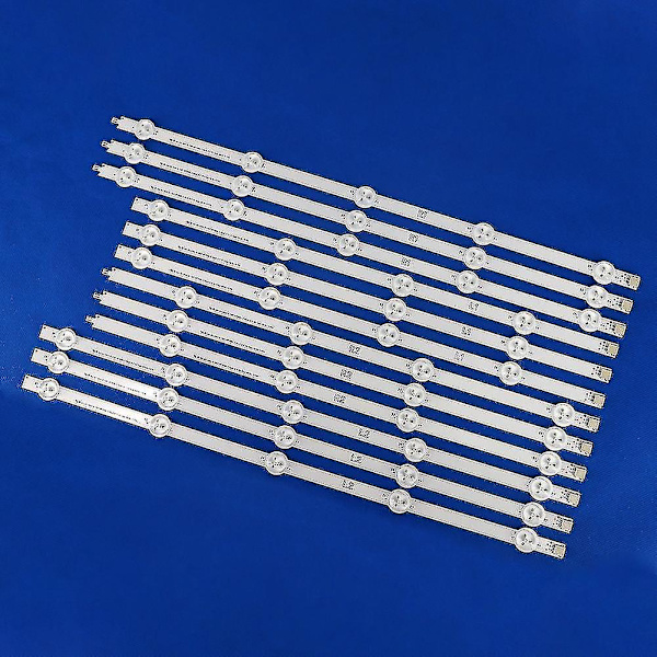 LED-bakgrundsbelysningsremsa kompatibel med 47ln 47la620s 47ln5400 6916l-1174a 6916l-1175a 6916l-1176a 6916l-11--12 stycken