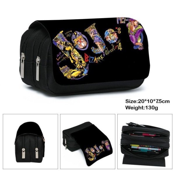 Anime JoJo's Bizarre Adventure M?ppchen Josuke Cujoh Stiftebox Bleistifttasche