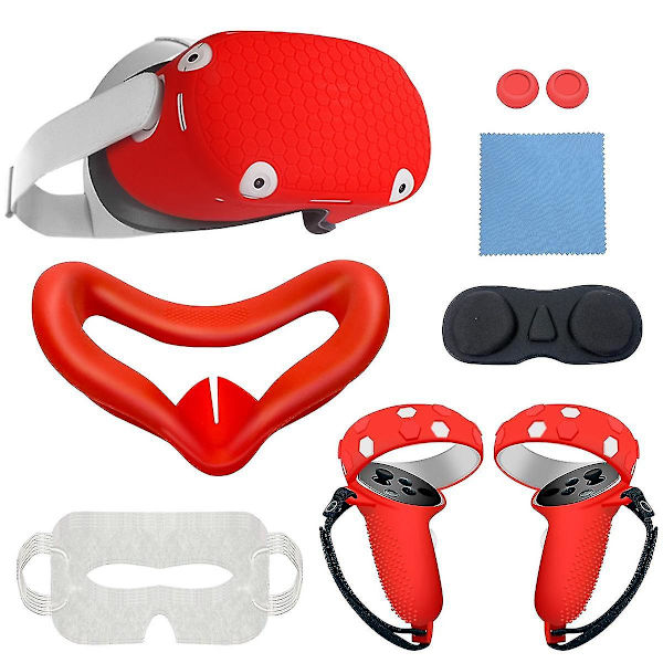 Silicons beskyttelsesdækning S-etui til VR Et ansigtsdækning øjenpude greb VR tilbehør-r