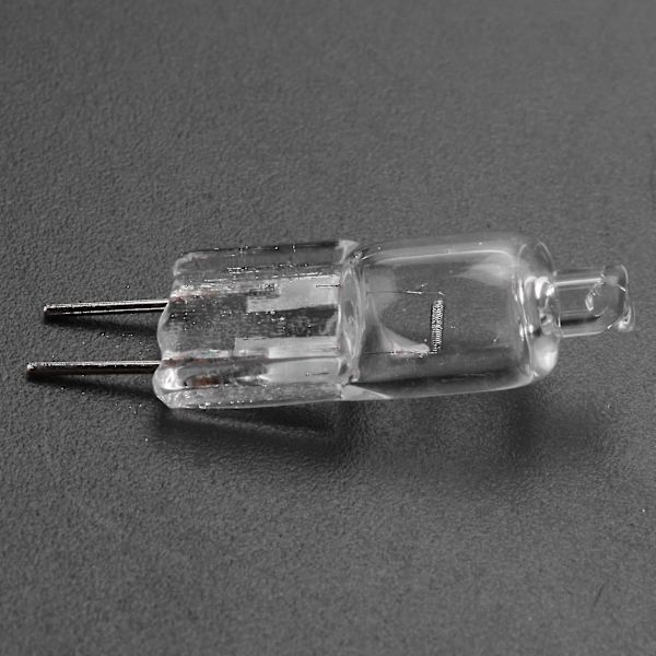 10x G4 Varmvit Jc Halogen Kapsel Dubbel Nål Lampa Transparent