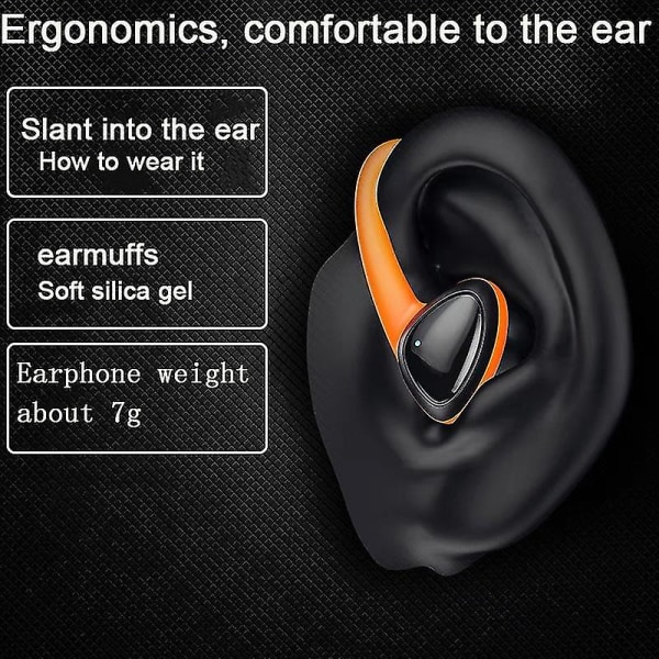 Langaton Bluetooth 5.0 -kuuloke Urheilukuuloke Mikrofonilla