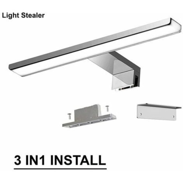 Front LED speilbelysning 6W300mm hvitt lys