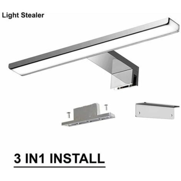 Front LED-spejlbelysning 6W300mm hvidt lys