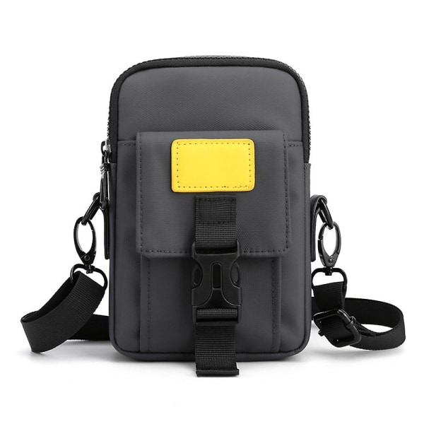 Ny herr väska messenger väska utomhus nylon herr axelväska mode mobiltelefon väska bröstväska
