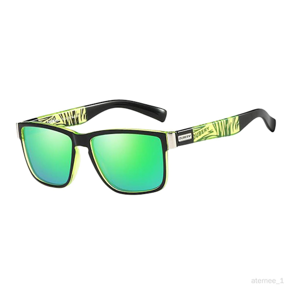 prasku Anti Polarized Miesten Ajo Pyöräily Juoksu Kalastus Lasit Särkymätön Pyörä Pyöräily Lasit Vihreä