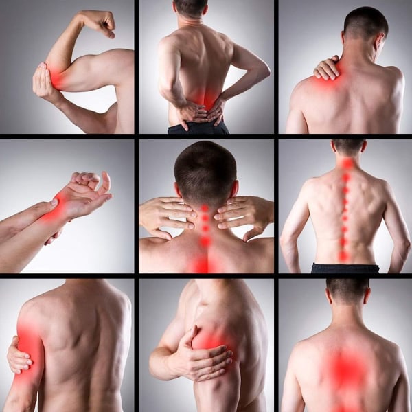 Massagerulle muskelrulle stick, ergonomiska handtag ultraportabel