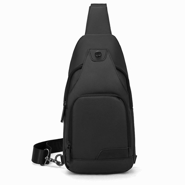 Herrar Bröstväska Oxfordtyg Sport Axelväska Messenger Bag Fritids Mobilväska