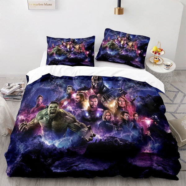 Avengers K12# 3D-trykt The Avengers-serie dynetrekk Tredobbelt dynetrekk Firdobbelt dynetrekk