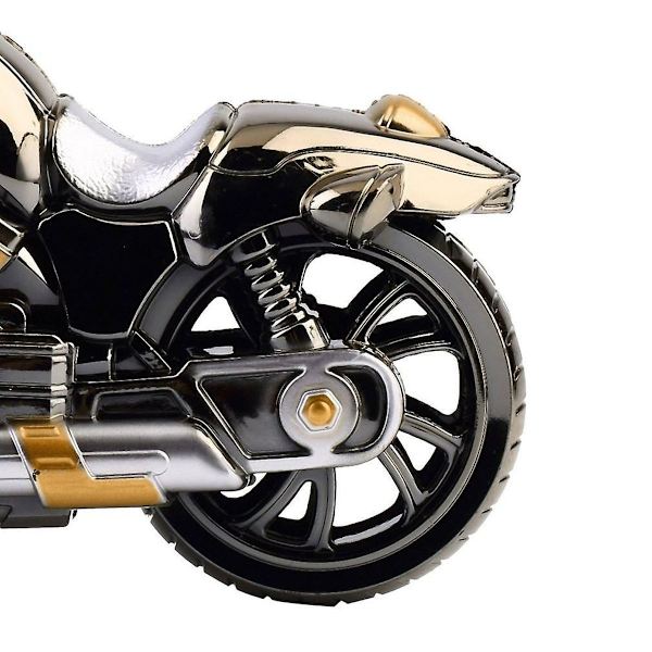 Kreativ motorcykelmönster väckarklocka, cool klocka för hemmet, födelsedagspresent