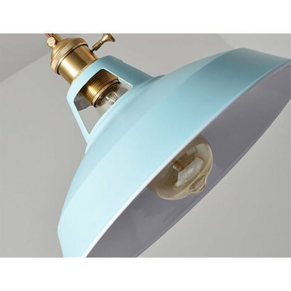 Retro Industrielle Farverige Pære Vedhængslampe Til Restaurant Køkken Stue Soveværelse Vintage Hængende Lampe Hjem Dekorative Lampe