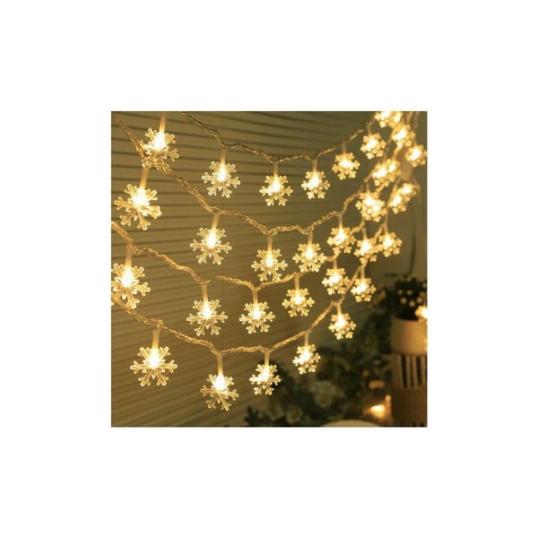 Leirintäkoristelu, LED-lumikidevalot, värikkäät valosarjat