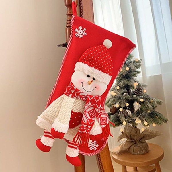 Julstrumpa Jul Spishängande Strumpor för Stil 2