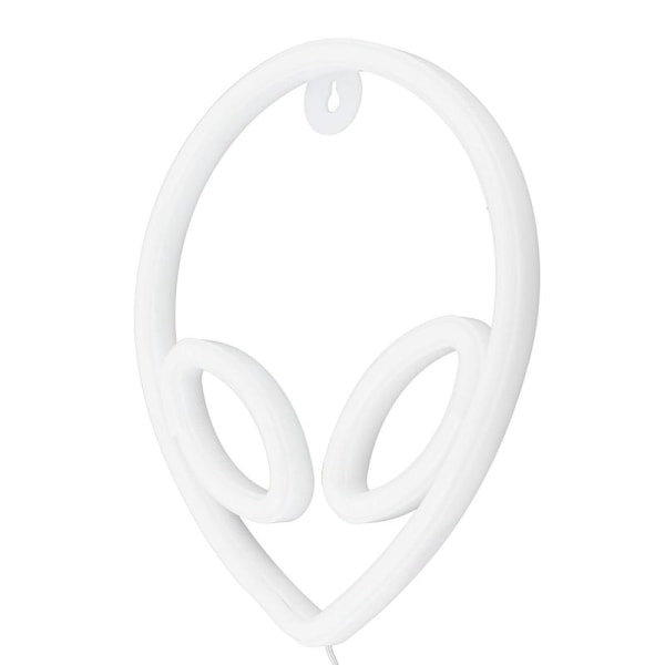 LED-neonljus, rymdvarelseform, väggneonskylt, sovrum, barnrum