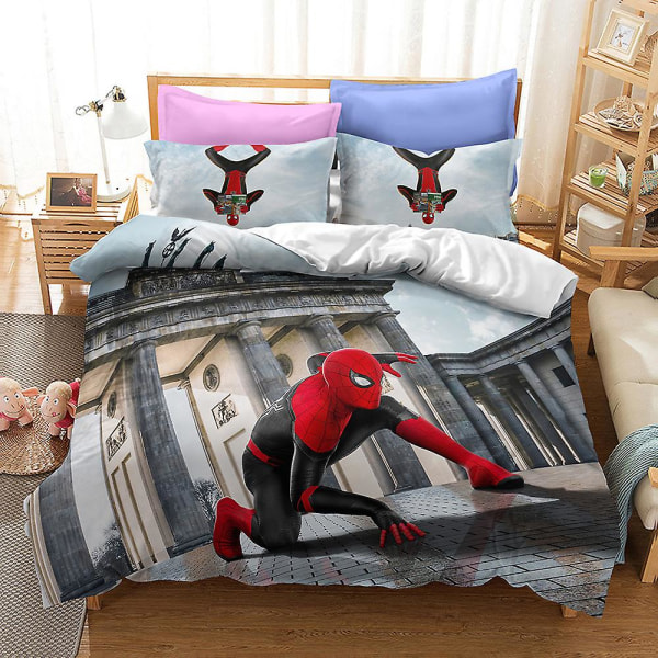 Bp10362# Vuodevaatteet Spider-man Collection Koko kolmiosainen peitto