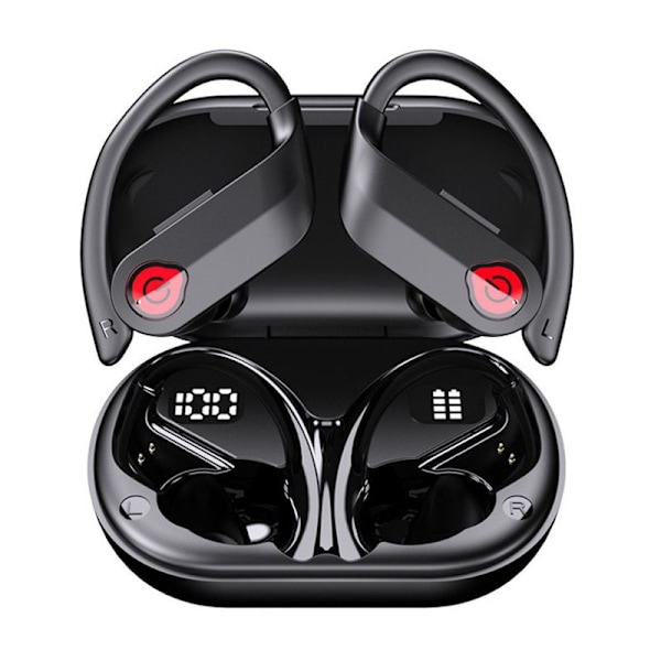 Trådløse ørepropper, Bluetooth 5.3 hodetelefoner, støydempende mikrofon,