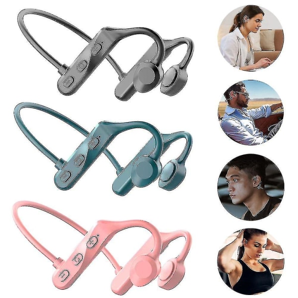Langaton Bluetooth 5.0 -kuuloke Urheilukuuloke Mikrofonilla