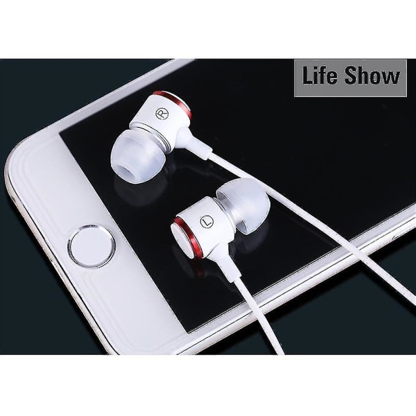 In-ear-hörlurar Svart