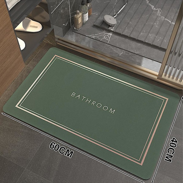 Moderni minimalistinen kylpyhuoneen oven imukykyinen nopeasti kuivuva lattiamatto kotitalous WC kylpyhuoneen liukumattomat matot