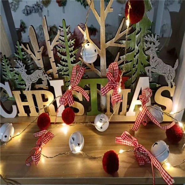 LED julgransdekoration ljus tallkotte koppar