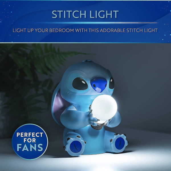 Disney Stitch Light baby lastenhuoneen tunnelmavalaisin makuuhuoneen pöytä--(WR)