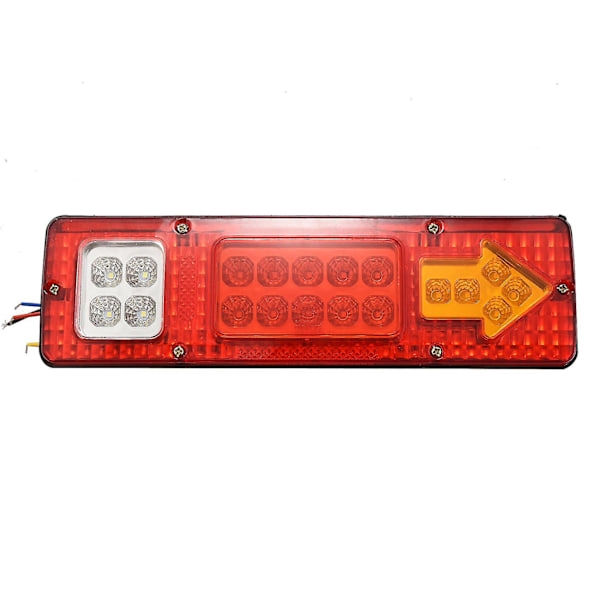 2x 12v Led Baglygter 19 Led Lys 5 Funktioner Bagindikatorlampe Til Trailer Van Truck Lor